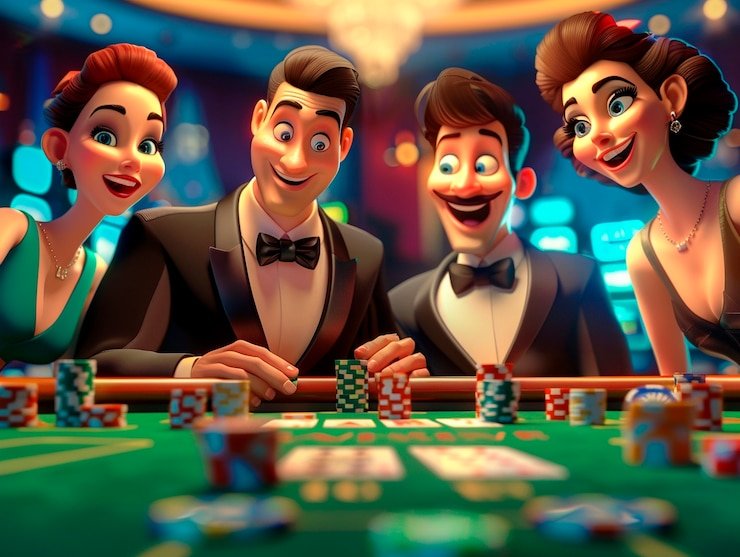 Sakong live dealer table on kampunghoki showing three-card hand layout with dealer and player positions