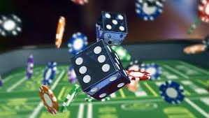 Betting screen showing minimum and maximum stake options for Sakong table